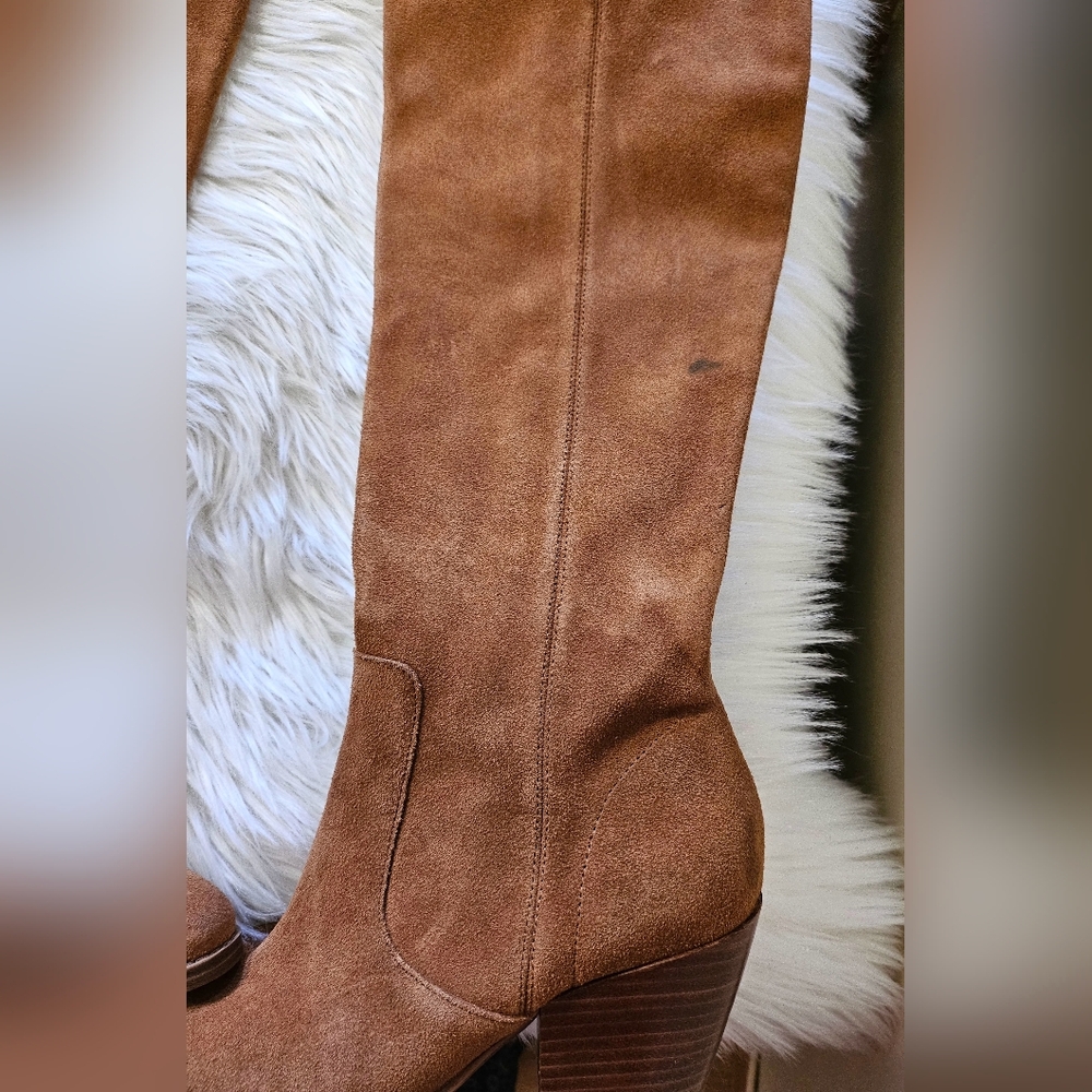 ❌SOLD❌ 🤎 Michael Kors Harlow Boots 5.5 🤎 - Picture 3 of 10